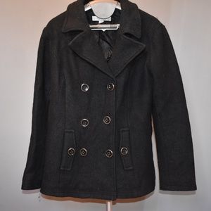 New York & Co Black Pea coat